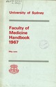 Faculty of Medicine Handbook 1967